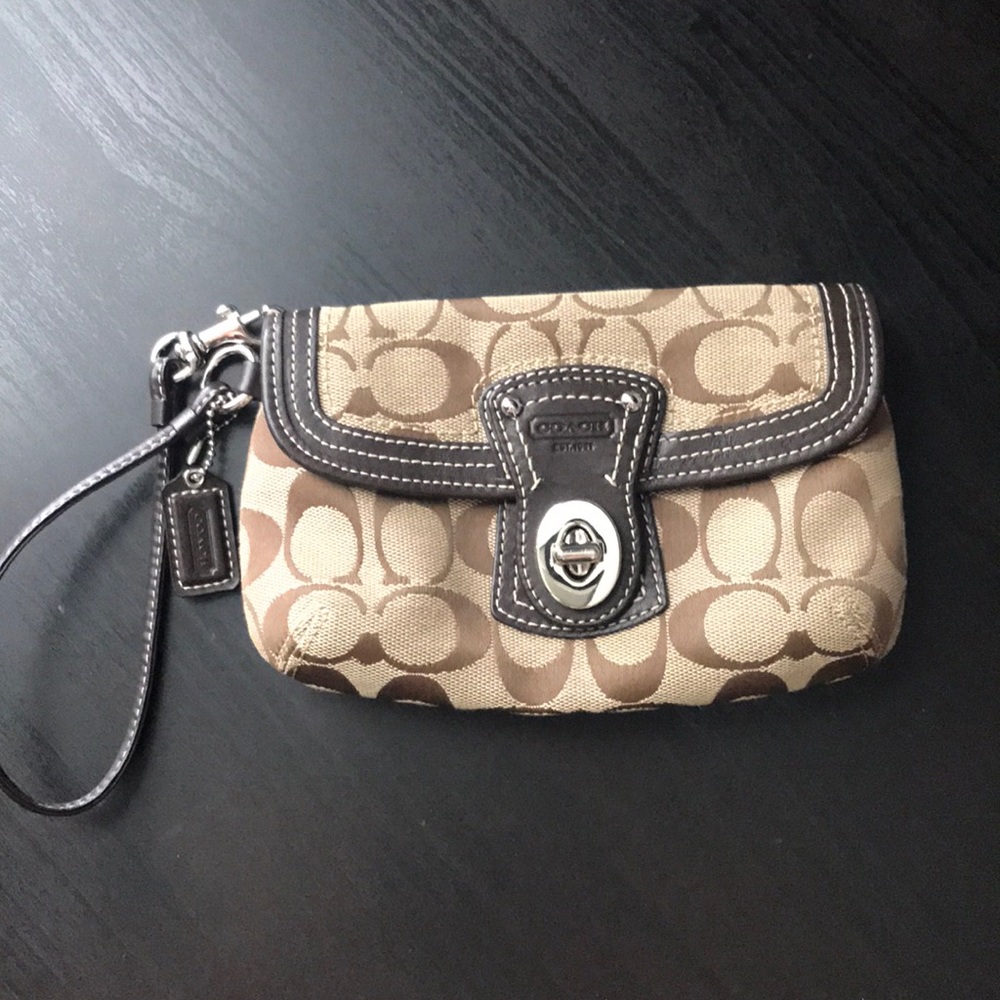 Coach wristlet
